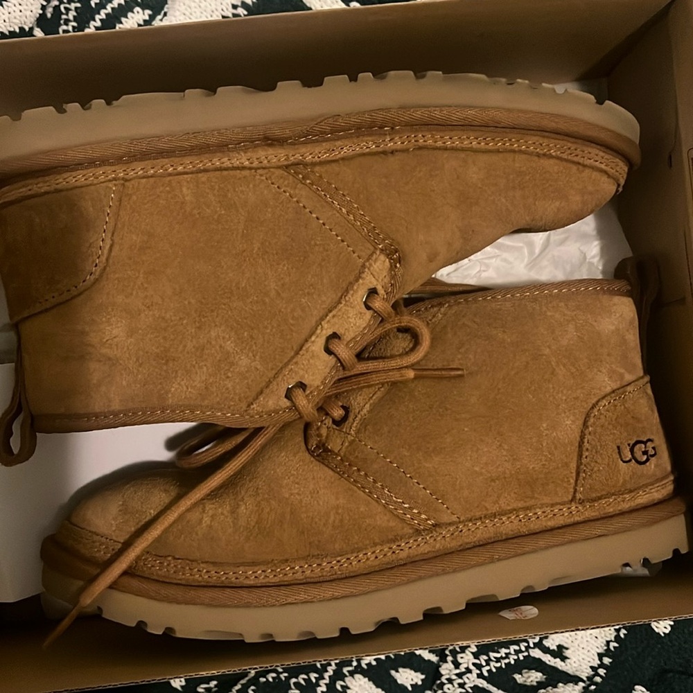 Only worn once in very good condition. I’m a size 7.5 and they fit good.